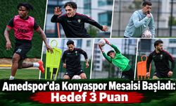 Amedspor’da Konyaspor Mesaisi Başladı: Hedef 3 Puan