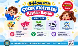 Diyarbakır’da çocuklar için 5 farklı alanda ücretsiz atölye