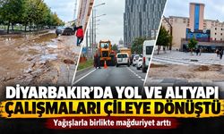 Diyarbakır’da Yol ve Altyapı Çalışmaları Çileye Dönüştü