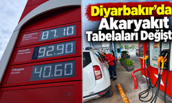 Diyarbakır’da Akaryakıt Tabelaları  Yine Değişti