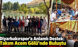 Diyarbakırspor’a Anlamlı Destek: Takım Acem Gölü’nde Buluştu