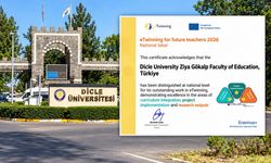 Dicle Üniversitesi eTwinning’de Üç Yıldızlı Ulusal Başarı Kazandı