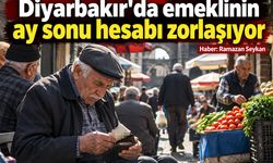 Diyarbakır’da emeklinin ay sonu hesabı zorlaşıyor