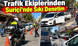 Trafik Ekiplerinden Suriçi'nde Sıkı Denetim