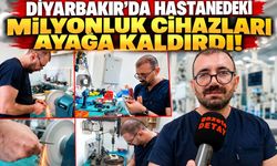 Diyarbakır’da Hastanedeki Milyonluk Cihazları Ayağa Kaldırdı!