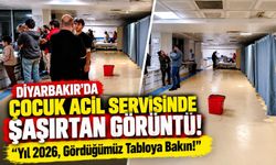Diyarbakır’da Çocuk Acil Servisinde Şaşırtan Görüntü