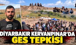 Diyarbakır Kervanpınar’da GES tepkisi