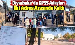 Diyarbakır’da KPSS Adayları İki Adres Arasında Kaldı: Sınava Son Saniyede Yetiştiler!