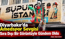 Diyarbakır’da Amedspor Sevgisi Sıra Dışı Bir Görüntüyle Gündem Oldu