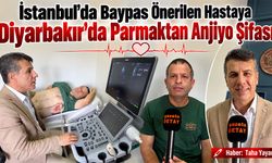 İstanbul’da Baypas Önerilen Hastaya Diyarbakır’da Parmaktan Anjiyo Şifası