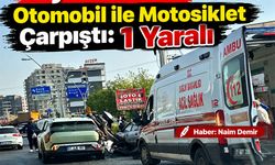 Diyarbakır’da Otomobil ile Motosiklet Çarpıştı: 1 Yaralı