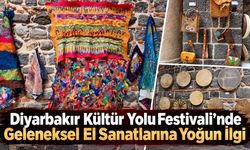 Diyarbakır Kültür Yolu Festivali’nde Geleneksel El Sanatlarına Yoğun İlgi