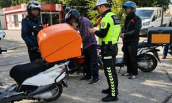 Motosikletler denetlendi, 27 Sürücüye Ceza Kesildi