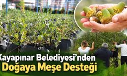 Kayapınar Belediyesi’nden Doğaya Meşe Desteği