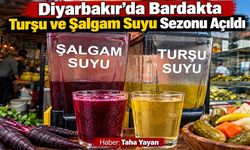 Diyarbakır’da Bardakta Turşu ve Şalgam Suyu Sezonu Açıldı