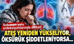 Solunum Yolu Enfeksiyonlarında Dikkat! Ateş Yeniden Yükseliyor, Öksürük Şiddetleniyorsa…