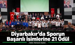 Diyarbakır’da Sporun Başarılı İsimlerine 21 Ödül