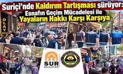 Suriçi’nde Kaldırım Tartışması sürüyor: Esnafın Geçim Mücadelesi ile Yayaların Hakkı Karşı Karşıya