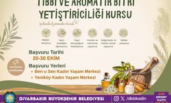 Diyarbakır’da Kadınlara Tıbbi ve Aromatik Bitki Yetiştiriciliği Kursu
