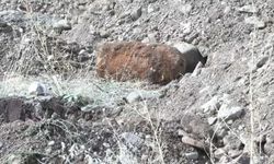 Erzurum’da Mezar Kazısı Sırasında Patlamamış Top Mermisi Bulundu
