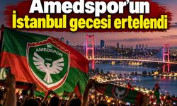 Amedspor’un İstanbul gecesi ertelendi