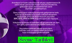 Amedspor Kadın Voleybol Akademisi için seçmeler başlıyor