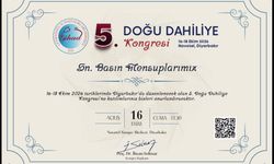 Diyarbakır’da Tıp Dünyası Buluşuyor: 5. Doğu Dahiliye Kongresi Başlıyor