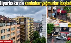 Diyarbakır’da sonbahar yağmurları başladı