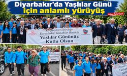 Diyarbakır’da Yaşlılar Günü için anlamlı yürüyüş