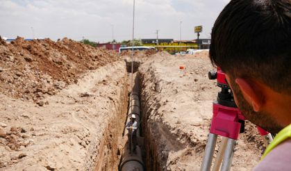 Dönümlü Mahallesi’nin yağmur suyu hattını tamamlanıyor
