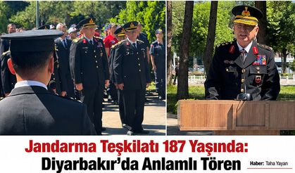 Jandarma Teşkilatı 187 Yaşında: Diyarbakır’da Anlamlı Tören