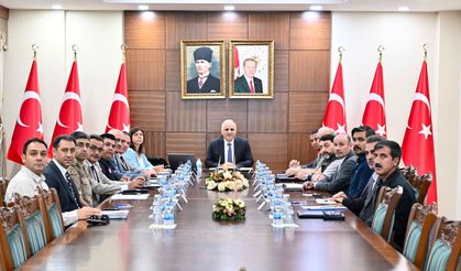 Vali Zorluoğlu Başkanlığında Anız Yangını Toplantısı