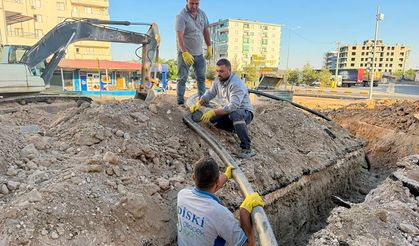 Silvan’da Kavşak Çalışmasına Altyapı Düzenlemesi
