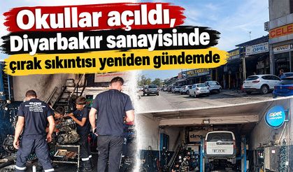 Okullar açıldı, Diyarbakır sanayisinde çırak sıkıntısı yeniden gündemde
