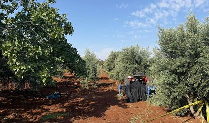 Kilis'te kullandığı traktörden düşen kişi hayatını kaybetti.