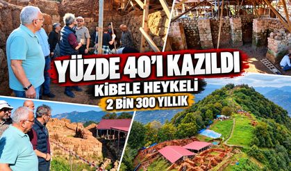 2 bin 300 yıllık kalede Kibele ve Dionysos izleri