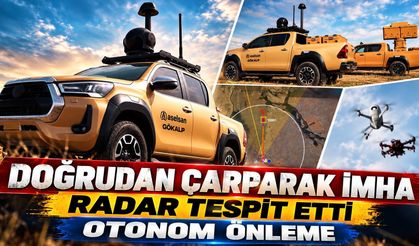 ASELSAN'ın avcı dronu GÖKALP E1'in önleme testi böyle gerçekleşti