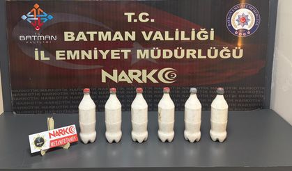 Yakıt deposundan 5,2 kilo madde çıktı