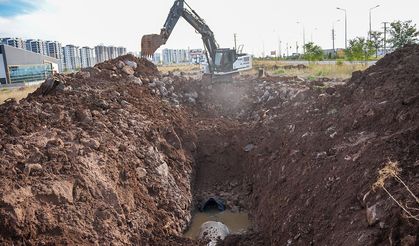 Diyarbakır’da D Tipi Cezaevi’nin çöken atık su hattı yenileniyor