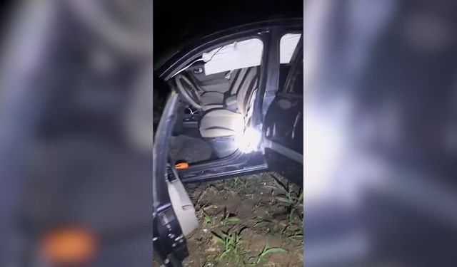 şarampole devrilen otomobildeki 4 kişi yaralandı