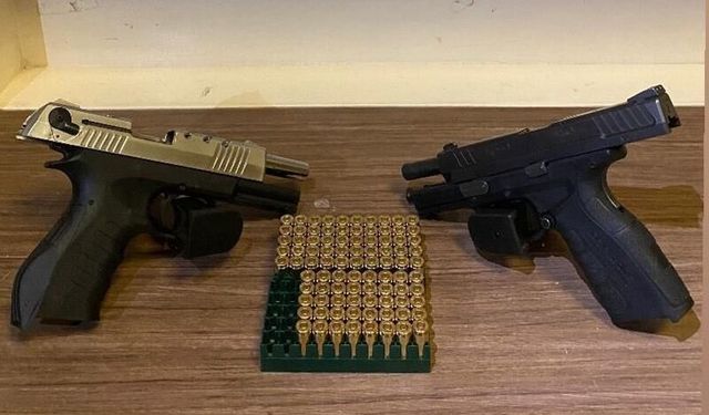 Gaziantep'te silah kaçakçılığı operasyonunda 9 zanlı yakalandı