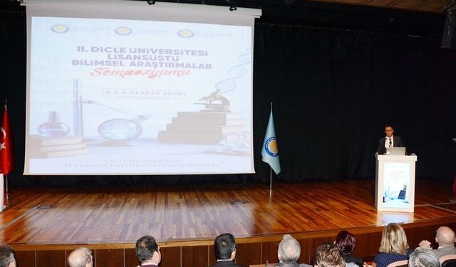 Dicle Üniversitesi’nde 2.Lisansüstü Bilimsel Araştırma Sempozyumu