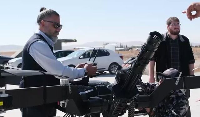 Dakikada 3 bin atıma sahip dron avlayan dron sahaya çıktı