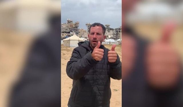 Filistinli sağır gazeteci işitemese de Gazze'nin çığlığını dünyaya duyuruyor