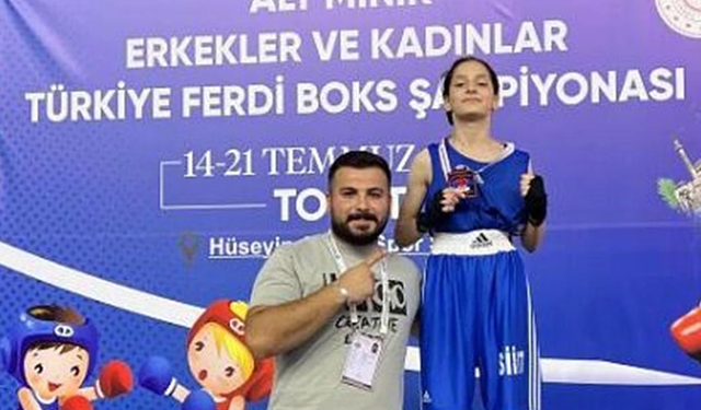 Türkiye şampiyonu olan Hiranur, gözünü Avrupa şampiyonluğuna dikti