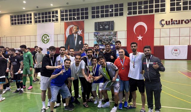 Dicle Üniversitesi Futsal Takımı Türkiye Üçüncüsü Oldu