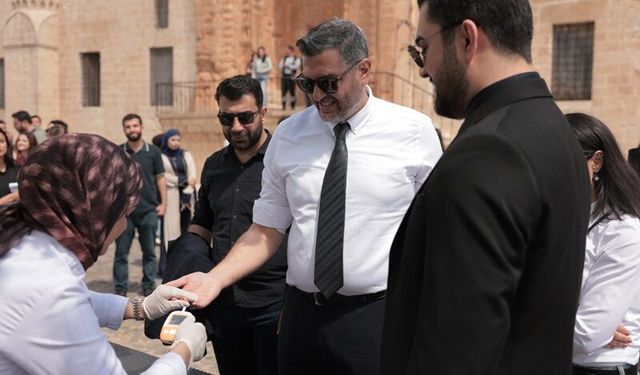 Tarihi Kasımiye Medresesi'nde sağlık uygulamaları gerçekleştirildi