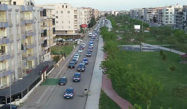 Şanlıurfa'da düzenlenen narkotik operasyonlarında 95 şüpheli yakalandı