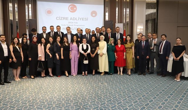 Tayini çıkan hakim ve savcılar için veda programı düzenlendi
