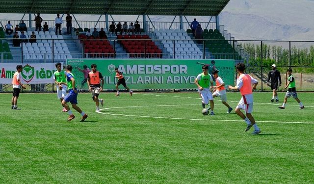 Amedspor Akademi Iğdır-Ağrı Seçmeleri tamamlandı